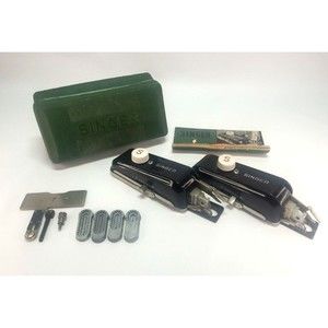 1948 Singer Sewing Buttonholer Attachment 160506 - 11 pieces included